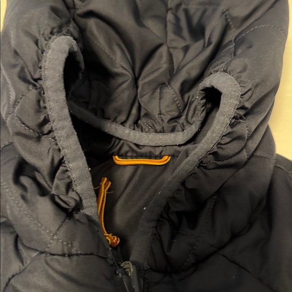 L.L. Bean Kids Navy Quilted Hooded Jacket - Picture 3 of 9